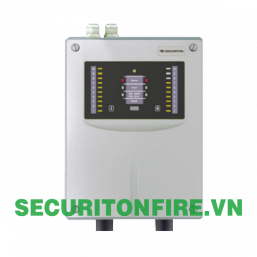 ASD 535-4 Báo cháy sớm SecuriSmoke hai kênh tích hợp đèn cảnh báo mức khói